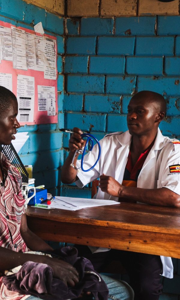 Peter Consulting with Patient