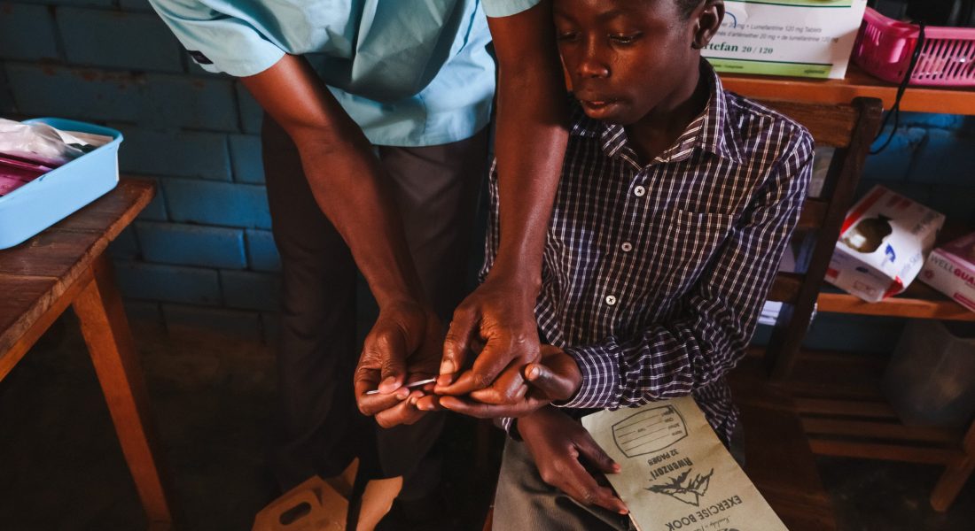 Testing Patient for malaria